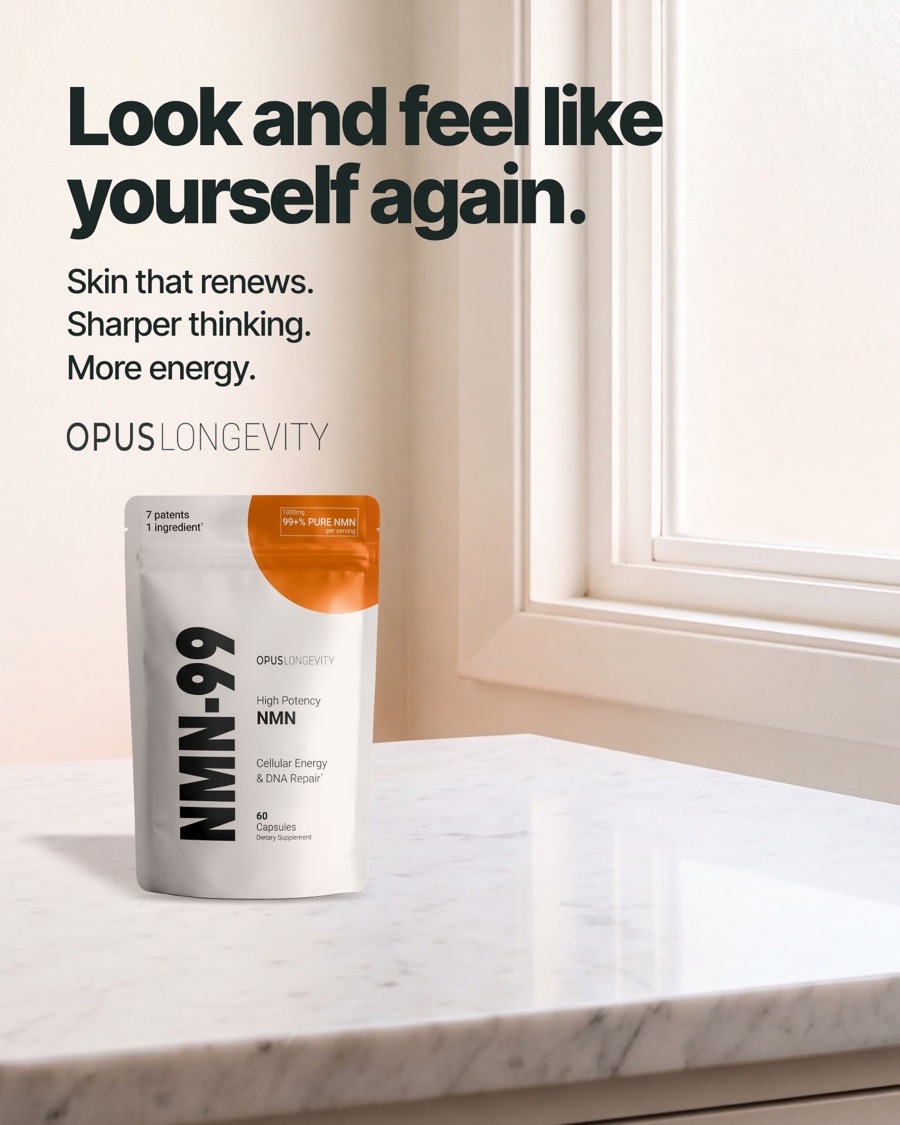 Ad picture: Look and feel like yourself again.; Skin that renews. / Sharper thinking. / More energy.