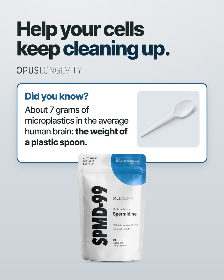 Ad picture: Spermidine helps your cells keep cleaning up.; Did you know?