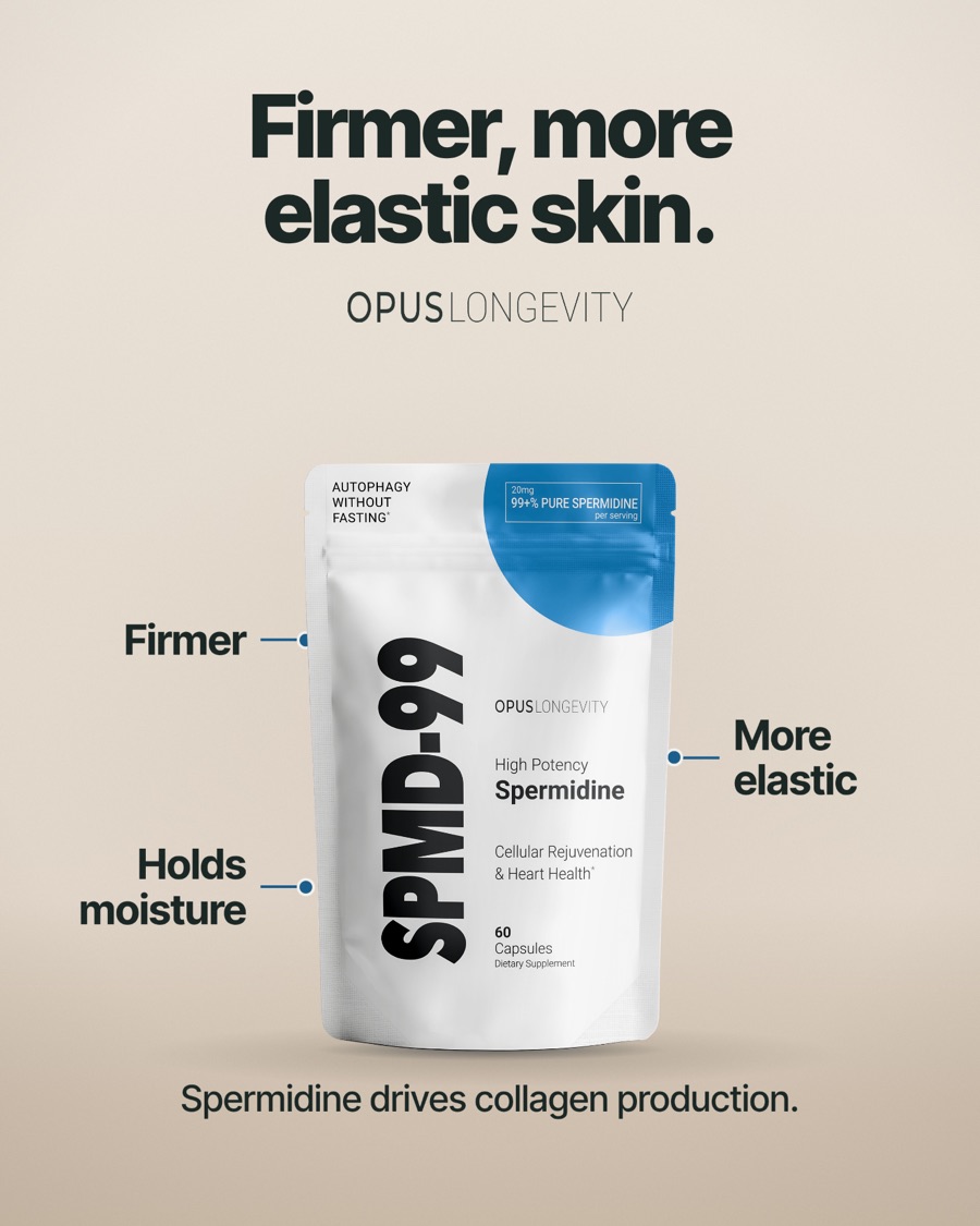 Ad picture: Skincare, from the inside.; Firmer / More elastic / Holds moisture