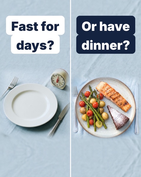 Fast for days, or have dinner, SPMD-99