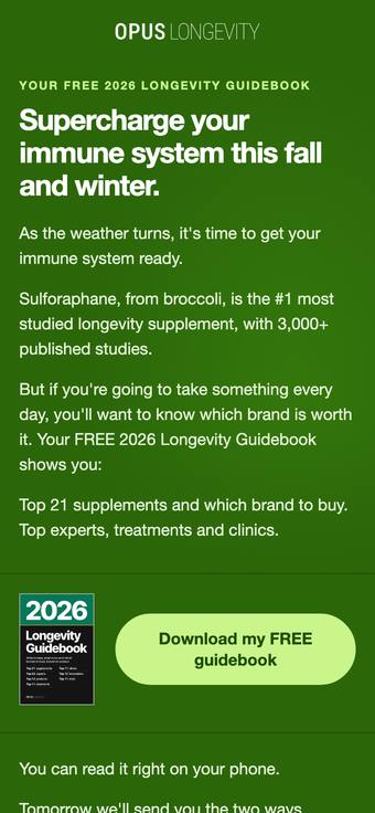 Top of WINTER email 1 on a phone. Tap to see all of it.